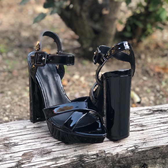 PATEN PLATFORM HEELS - Picture 3 of 7